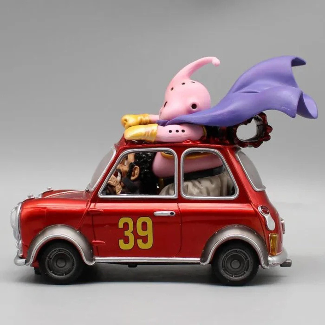 Majin Buu & Mr. Satan „Rotes Auto“ Figuren – Dragon Ball Z™