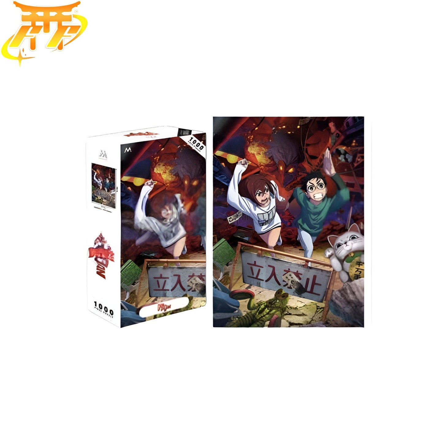 Momo Ayase und Ken Takakura puzzle - Dandadan™