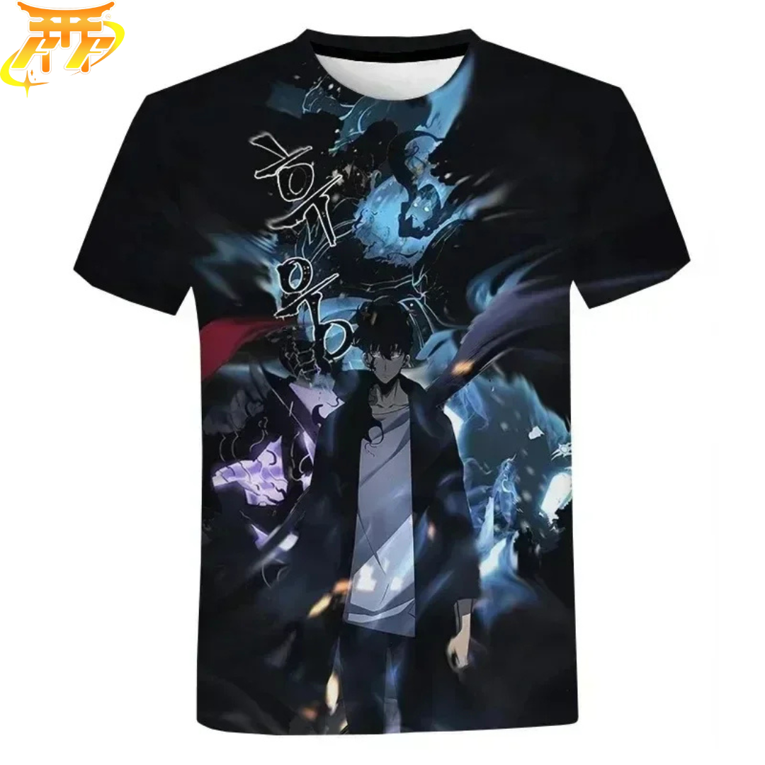 Sung Jin-Woo "Der Meister der Schatten" T-Shirt - Solo Leveling™