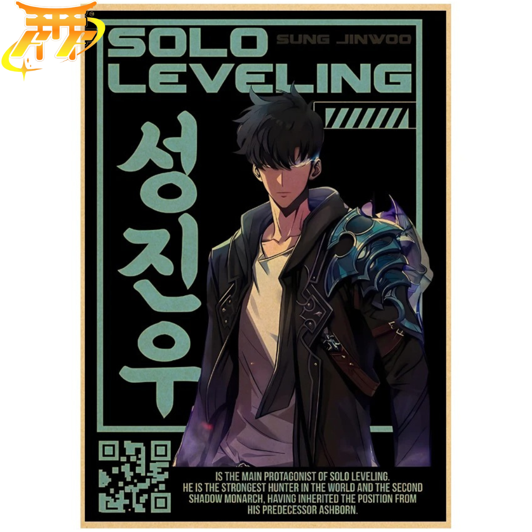 Sung Jinwoo Poster „Ultimativer Jäger“ - Solo Leveling™