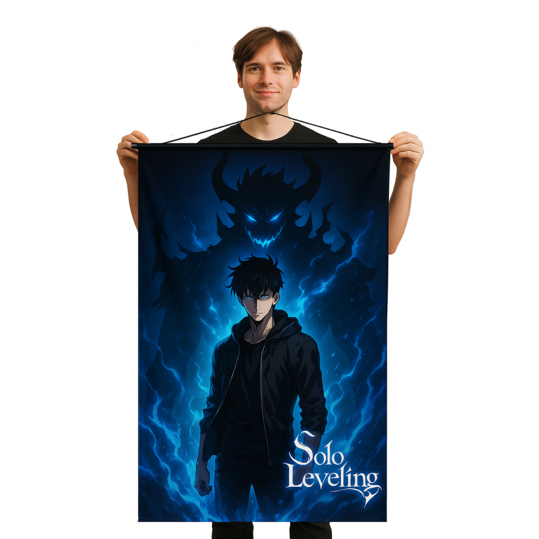 Sung Jinwoo „Schatten des Monarchen“ Flagge - Solo Leveling™