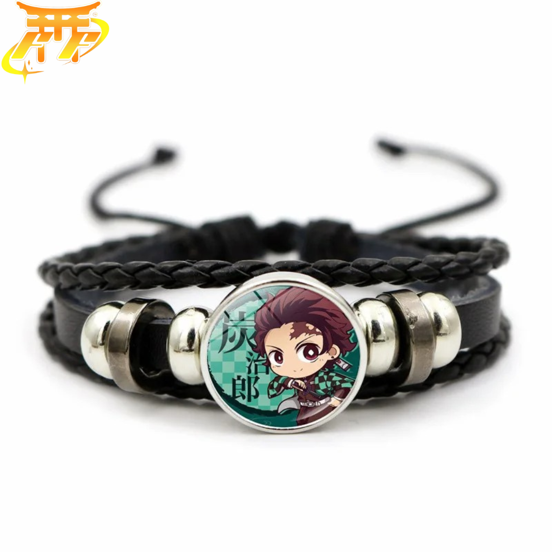 Tanjiro Kamado „Chibi-Dämonenjäger“ Armband – Demon Slayer™