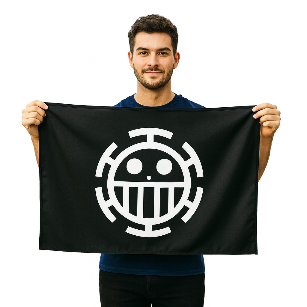 Trafalgar D. Water Law Flagge – One Piece™