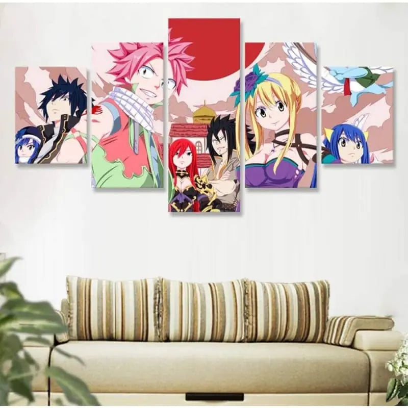 Fairy Tail „Team A“ Gemälde – Fairy Tail™