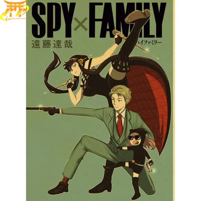 Forger Family Poster „Combat“ – Spy x Family™