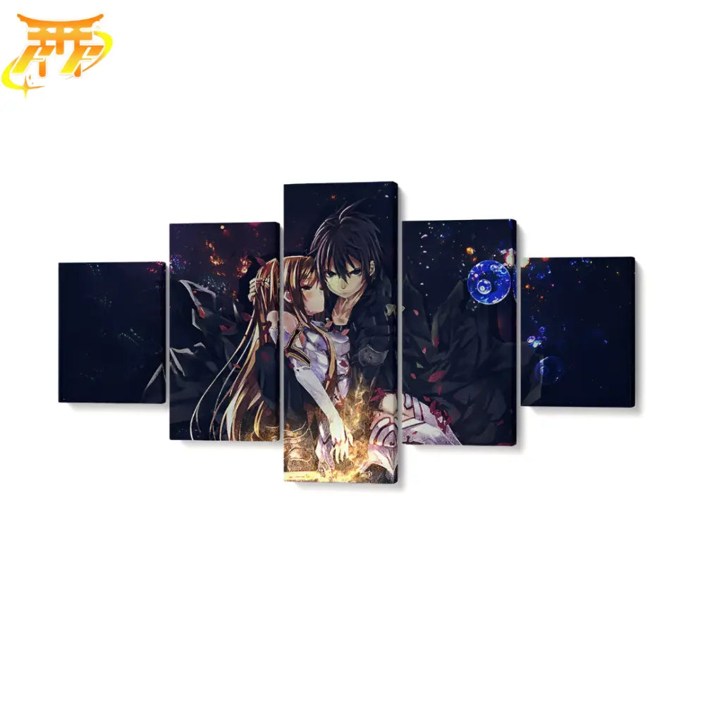 Kirito & Asuna Gemälde – Sword Art Online™