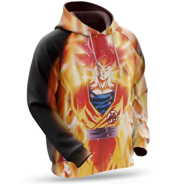 Goku „Super Saiyajin God“ Pullover – Dragon Ball Z™