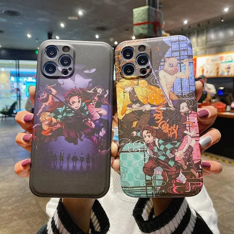 Tanjiro Nezkuo Inosuke und Zenitsu iPhone-Hülle - Demon