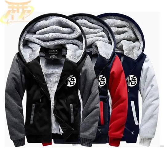 Kanji „GO“ Fleece Jacke – Dragon Ball Z™