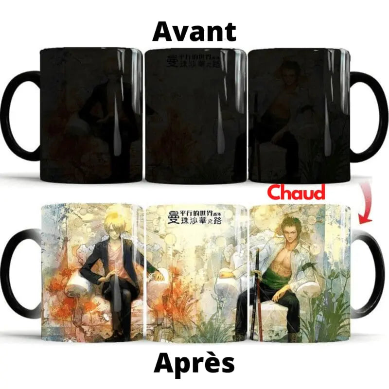 Magische Tasse Sanji & Zoro - One Piece™