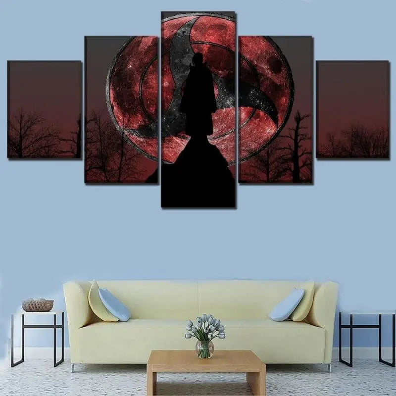 Mangekyô Sharingan-Gemälde von Itachi Uchiha – Naruto
