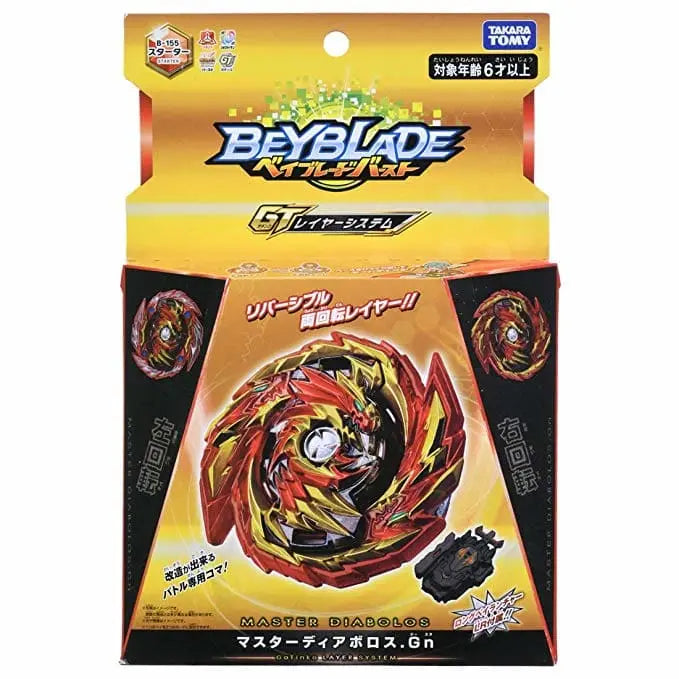 Meister-Diabolos erzeugen einen Kreisel – Beyblade Burst