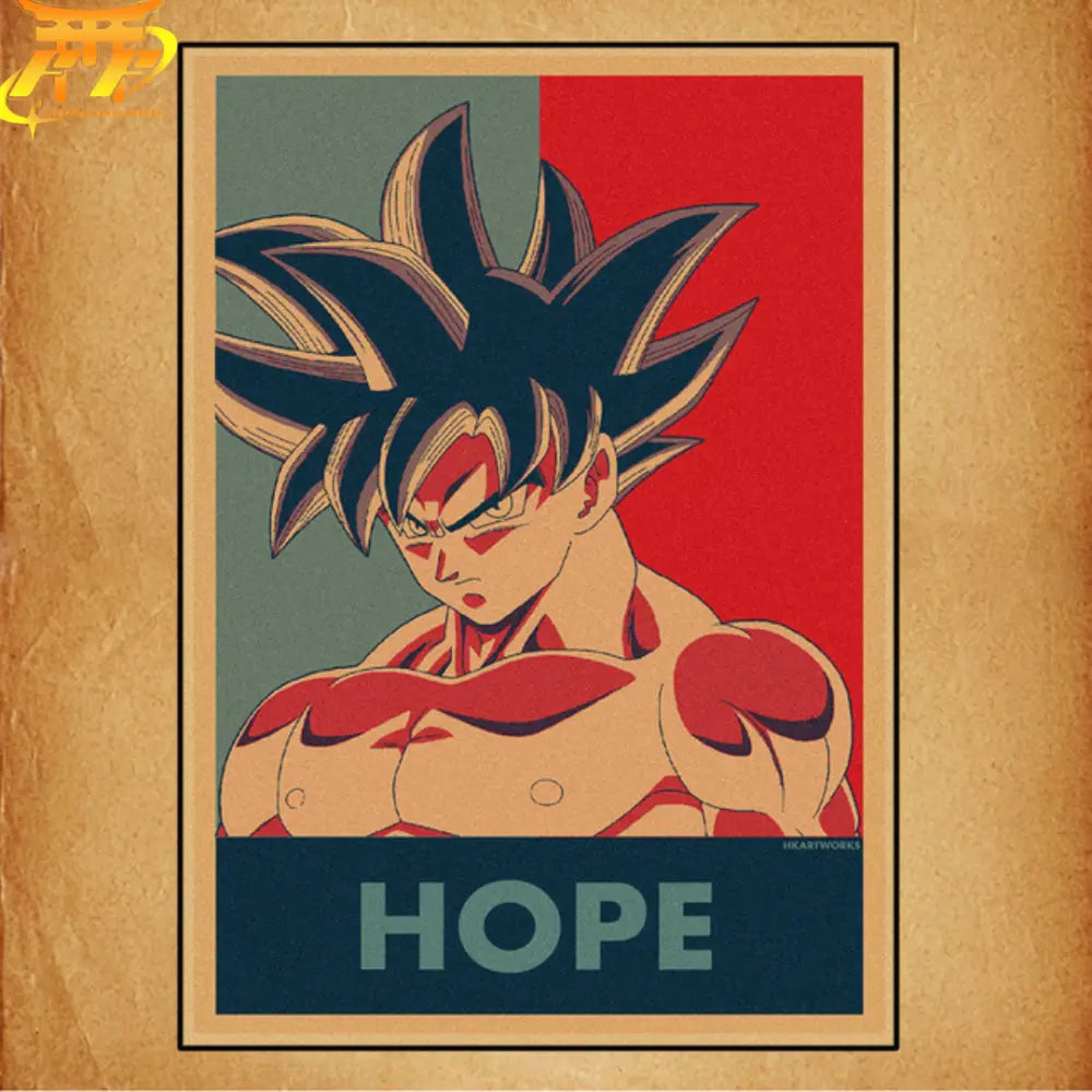 Goku „Hope“ Poster – Dragon Ball Z™