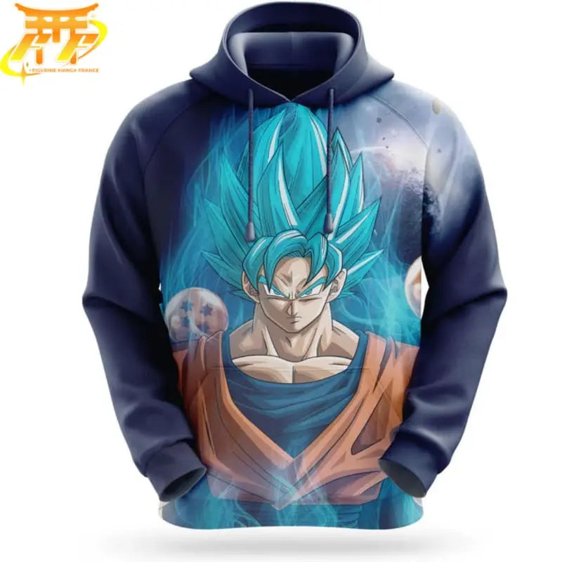 Son Goku „Super Saiyajin Blue“ Pullover – Dragon Ball Z™