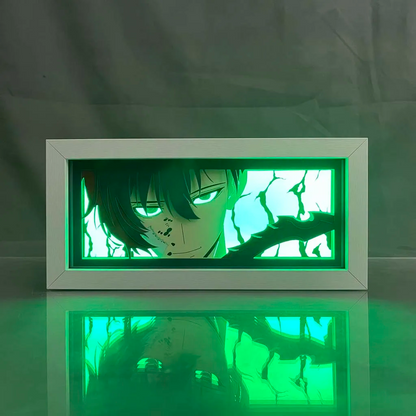 Sung Jin-Woo "Dual Wake" Lampe 3D Nachtlicht - Solo Leveling™