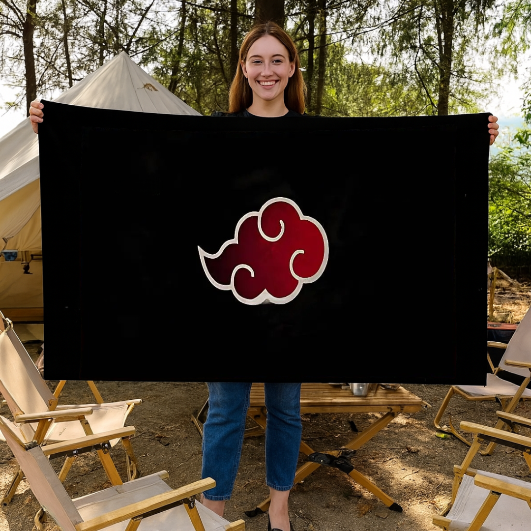 Akatsuki „Legendäres Symbol“ Flagge – Naruto™