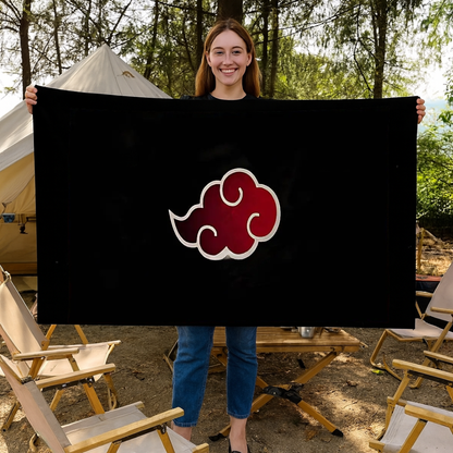 Akatsuki „Legendäres Symbol“ Flagge – Naruto™