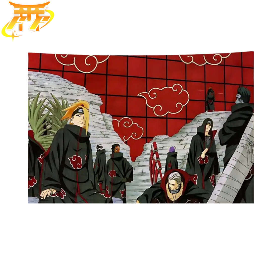Akatsuki „Mitglieder der Organisation“ Flagge – Naruto™