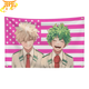 Bakugo & Midoriya „Helden-Lächeln“ Flagge – My Hero Academia™