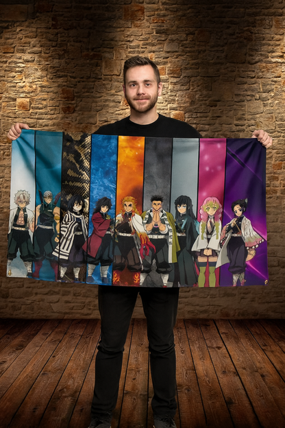 Der Meister der Atemtechniken Flagge – Demon Slayer™