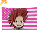 Eijiro Kirishima „Chibi-Schüler-Stil“ Flagge – My Hero Academia™