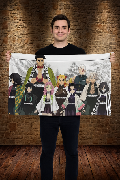 Elite-Dämonenjäger Flagge – Demon Slayer™