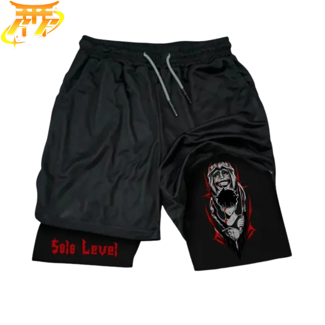 Jinwoo Short „Blick des Souveräns“ – Solo Leveling™