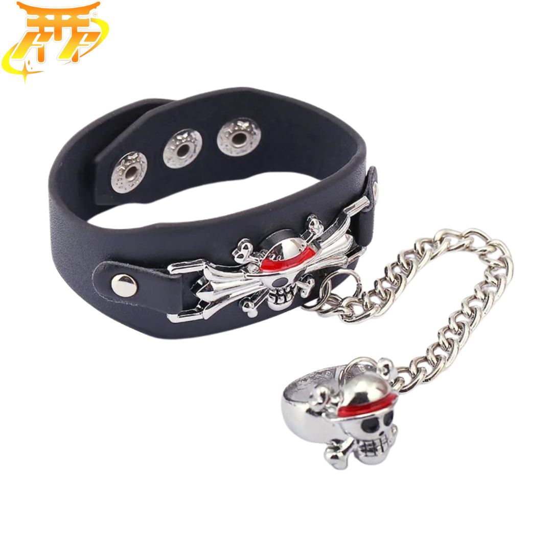 „Jolly Roger Luffy“ Armband + Ring – One Piece™