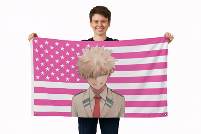 Katsuki Bakugo Flagge – My Hero Academia™