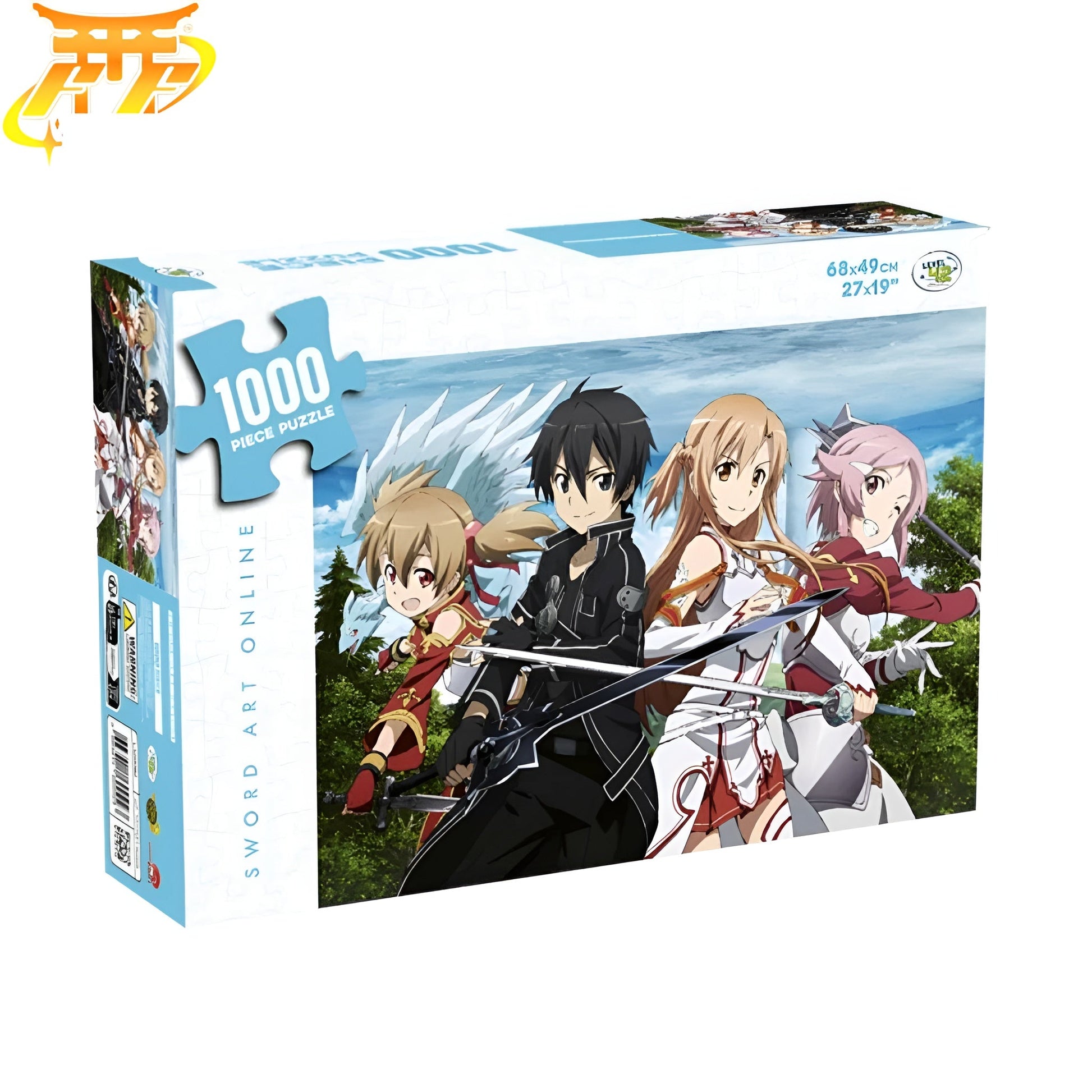 Kirito Asuna Lisbeth und Silica puzzle - Sword Art Online™
