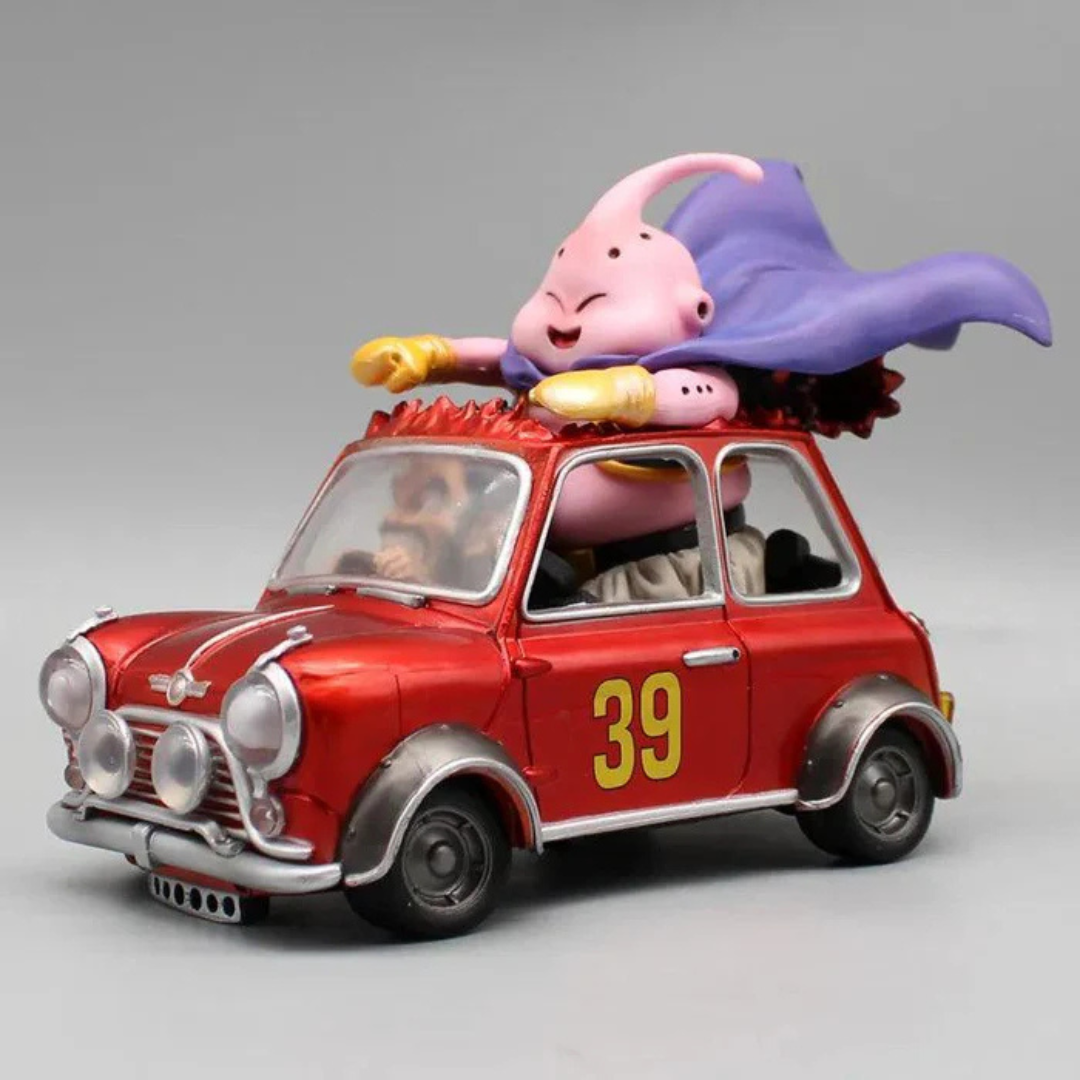 Majin Buu & Mr. Satan „Rotes Auto“ Figuren – Dragon Ball Z™