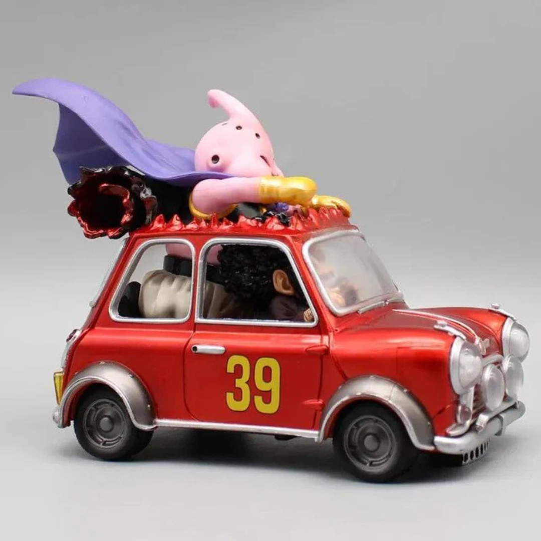 Majin Buu & Mr. Satan „Rotes Auto“ Figuren – Dragon Ball Z™