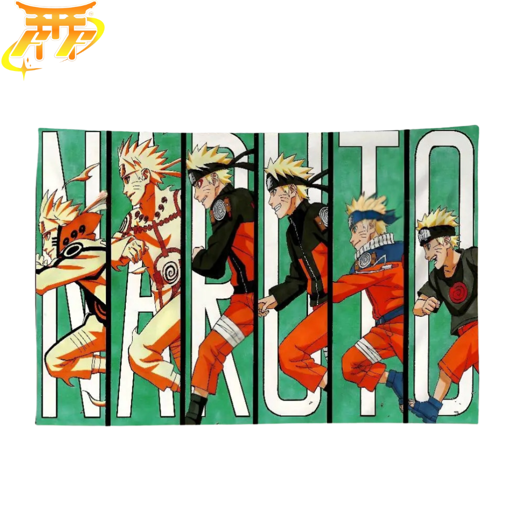 Naruto „Rennen durch die Zeiten“ Flagge – Naruto™