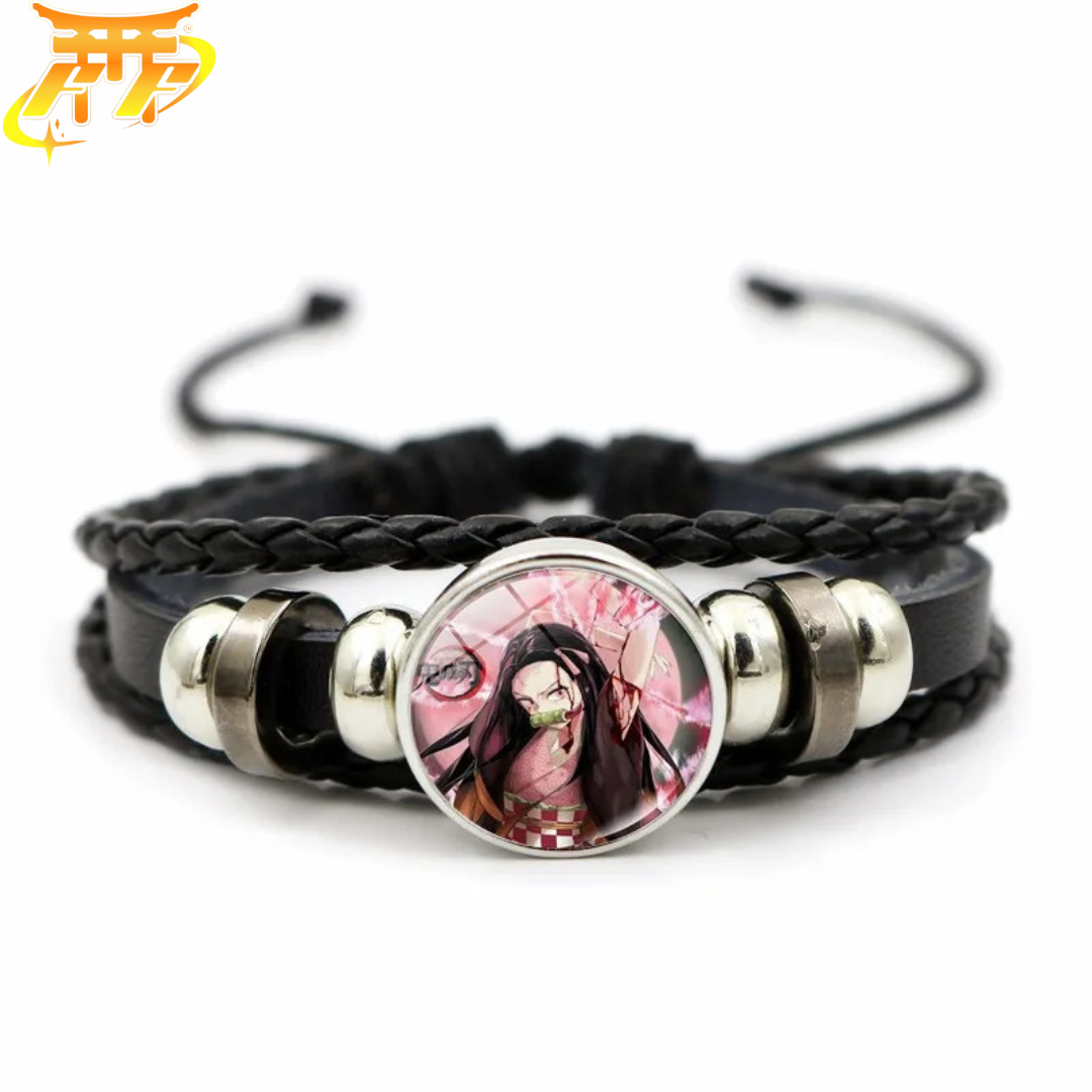Nezuko Kamado „Bambus-Dämon“ Armband – Demon Slayer™