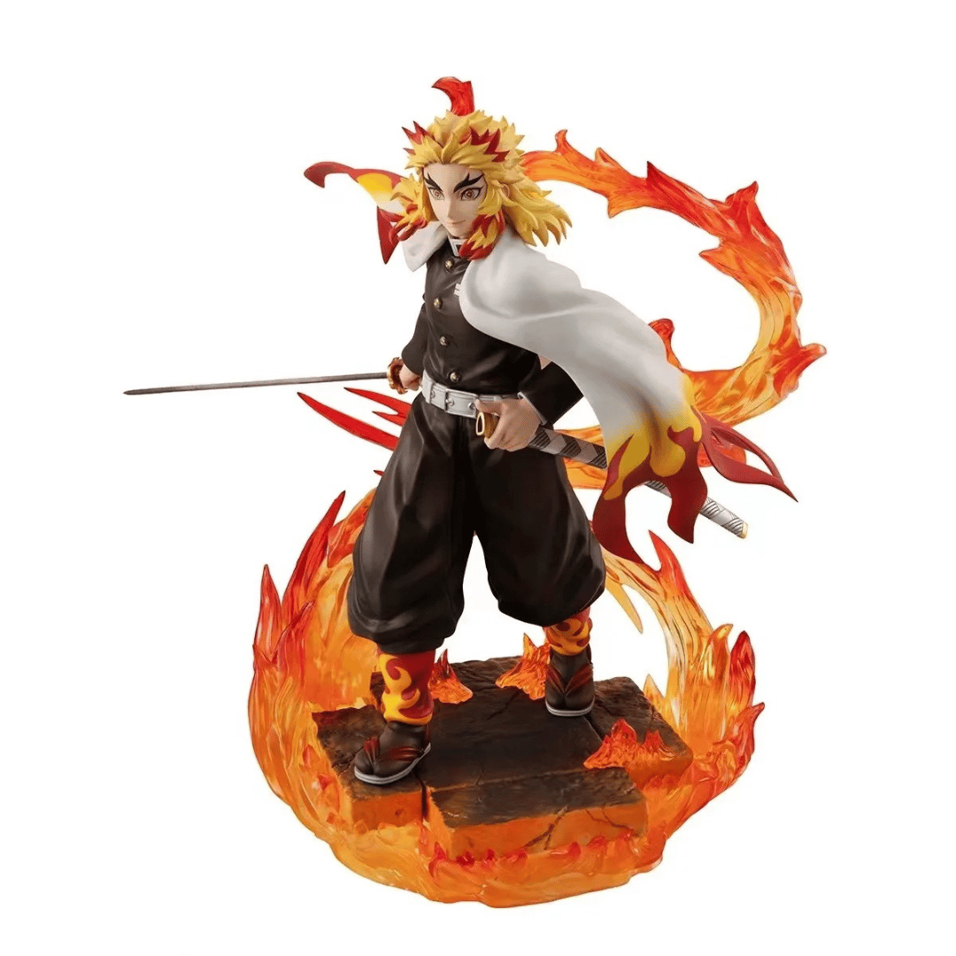 Rengoku „Meister des Feuers“ LED-Figuren – Demon Slayer™