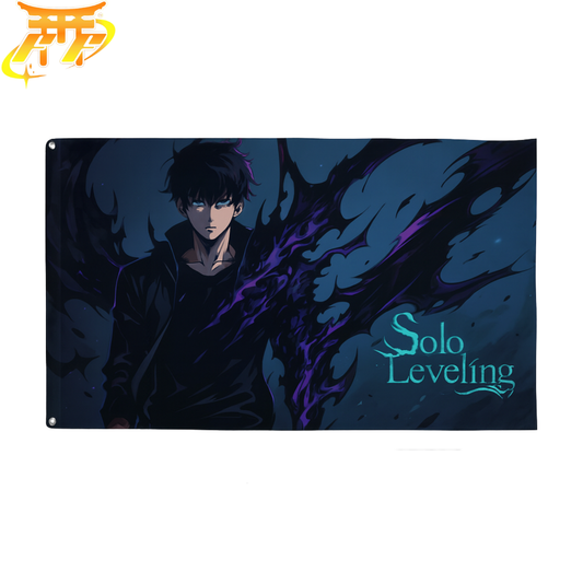 Sung Jinwoo „Herr der Schatten“ Flagge - Solo Leveling™