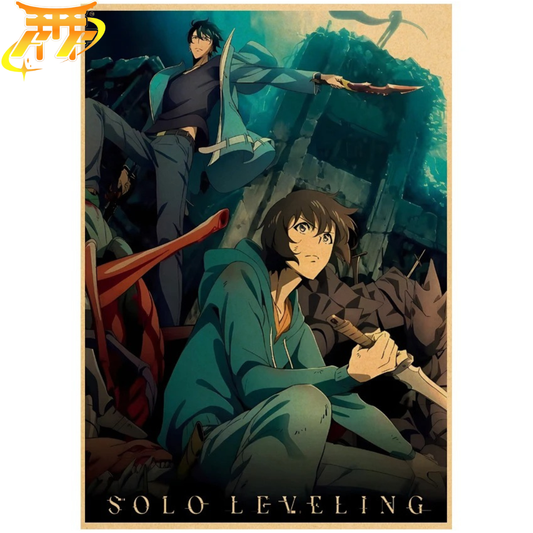 Sung Jinwoo Poster „Anfang des Verlieses“ – Solo Leveling™