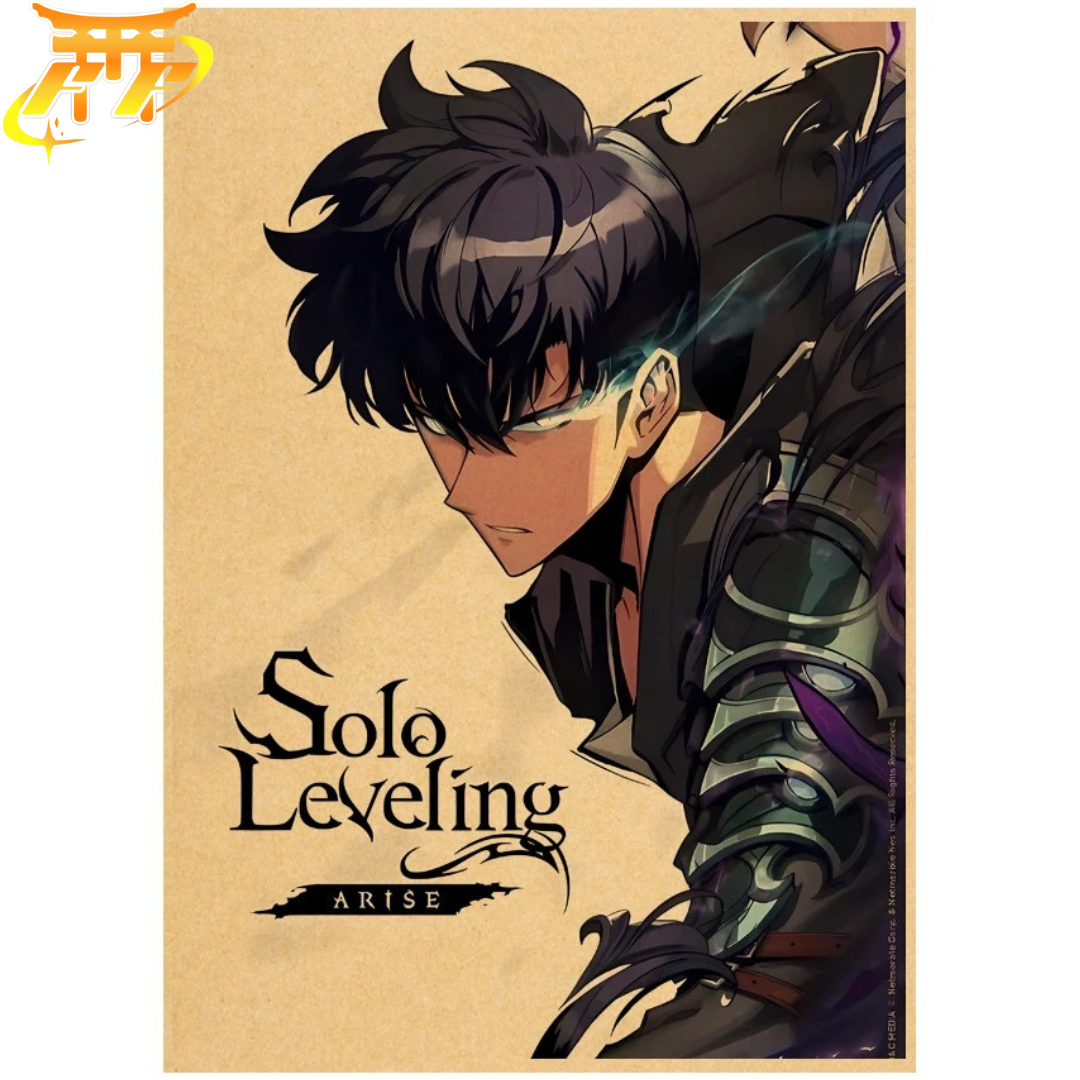 Sung Jinwoo Poster „Arise“ - Solo Leveling™