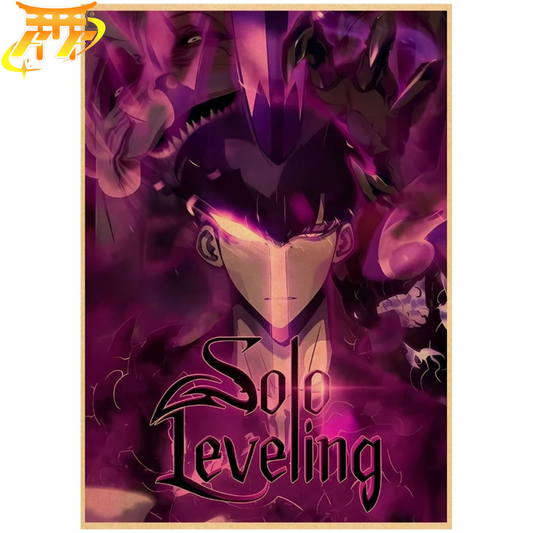 Sung Jinwoo Poster „Meister der Schatten“ - Solo Leveling™