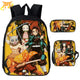 All Stars Rucksack mit Federmäppchen und Tasche - Demon Slayer™
