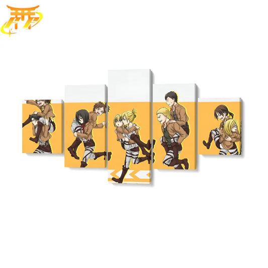 All Stars-Tisch Gemälde – Attack on Titan™