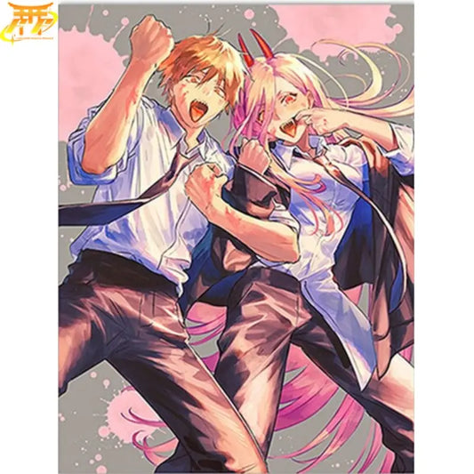 Denji x Power Poster – Chainsaw Man™