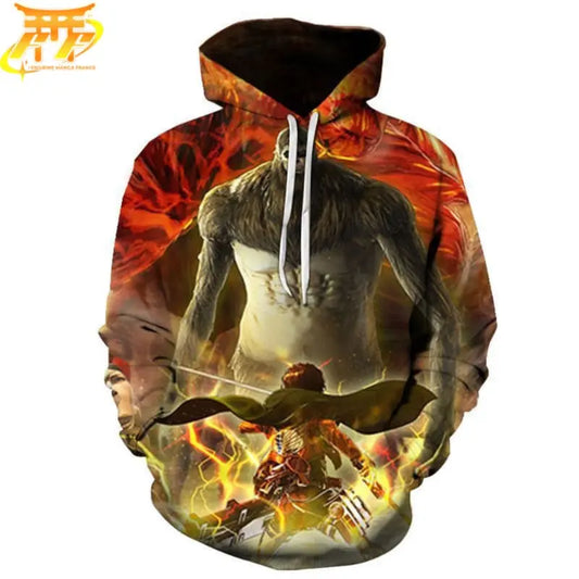 Eren vs. Titan Bestial Pullover – Attack on Titan™