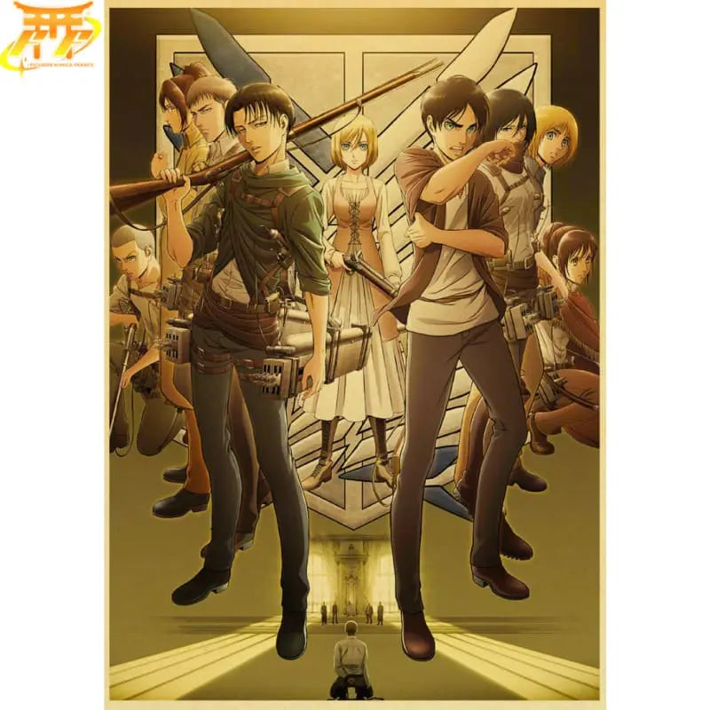 Erkundungsbataillon Staffel 2 Poster – Attack on Titan™