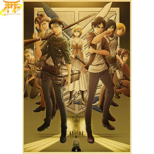Erkundungsbataillon Staffel 2 Poster – Attack on Titan™