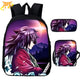 Giyu Tomioka Rucksack mit Federmäppchen und Tasche - Demon Slayer™