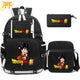 Goku DBS Rucksack mit Federmäppchen und Tasche - Dragon Ball Z™