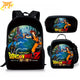 Goku vs Beerus Rucksack mit Federmäppchen und Tasche - Dragon Ball Z™