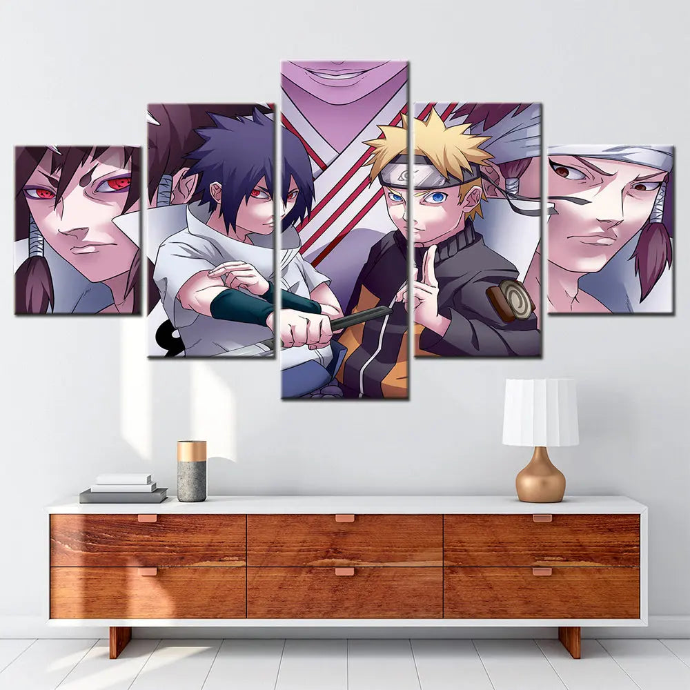 Indra & Asura Gemälde - Naruto Shippuden™