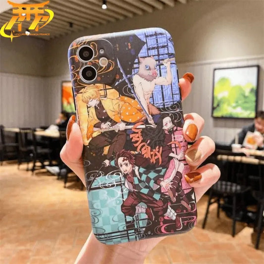 Tanjiro Nezkuo Inosuke und Zenitsu iPhone-Hülle - Demon
